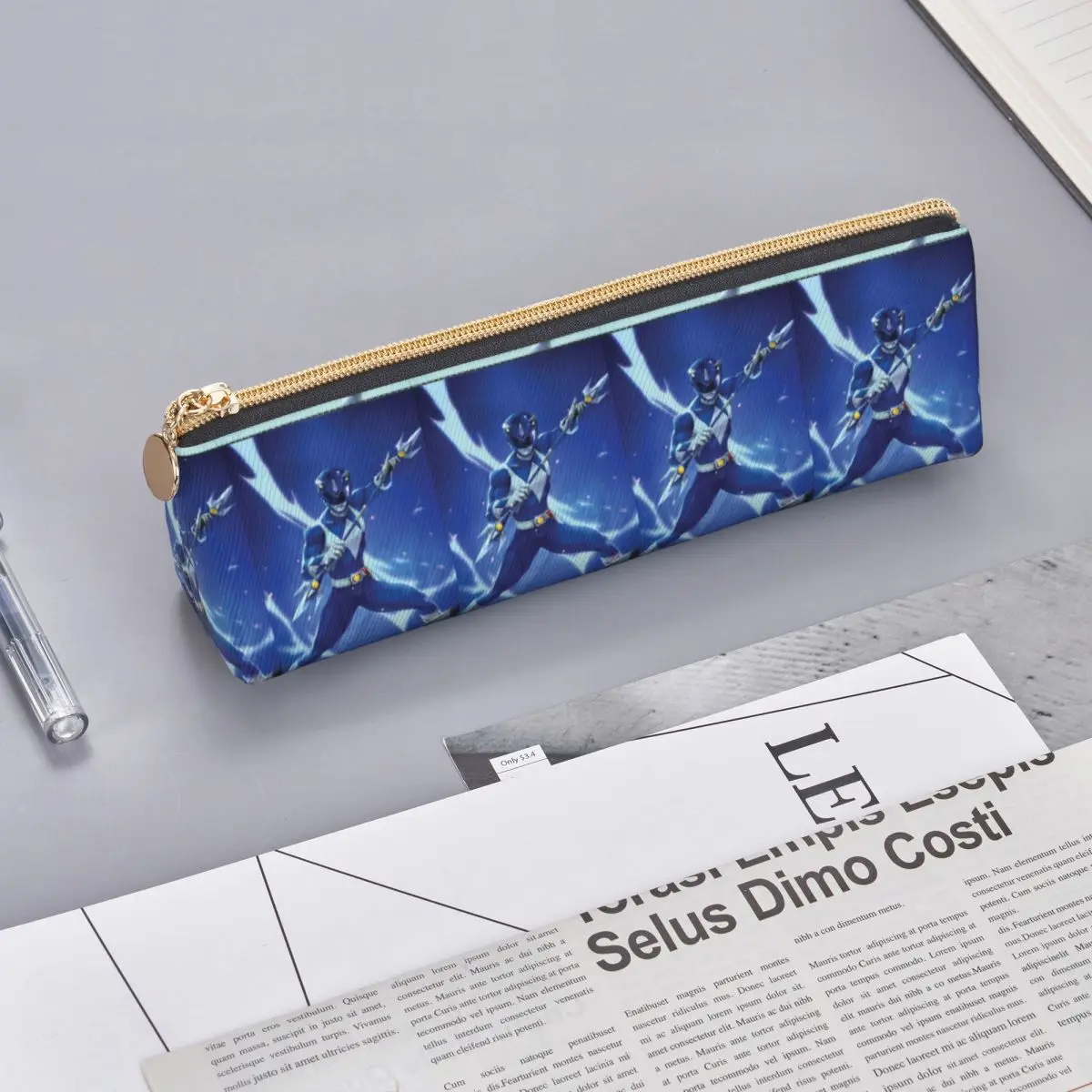 حافظات أقلام رصاص مايتي مورفين باور رينجر، حامل أقلام، لوازم مكتبية للتخزين، صندوق تخزين كبير، حقيبة أقلام رصاص للأولاد والبنات