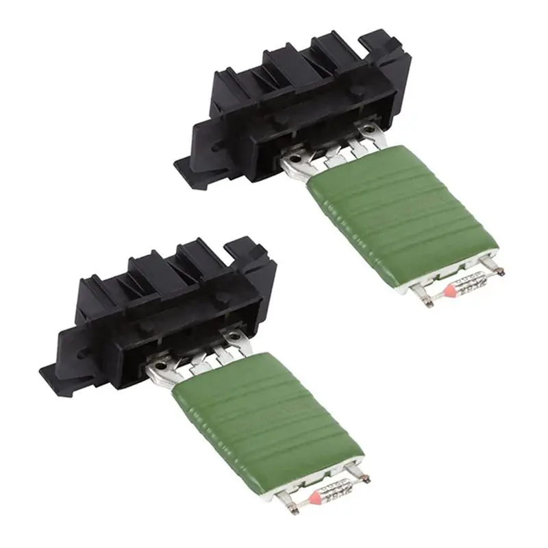 

Practical 2X Car Heater Motor Blower Resistor For Vauxhall For Opel Corsa D Mk3 13248240 Heater Fan Blower Resistor