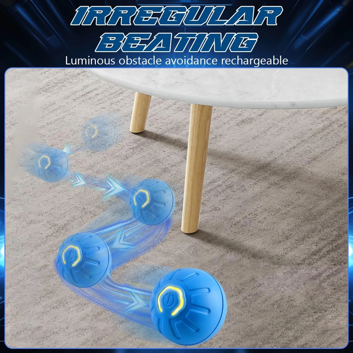 Shaky Ball Toy for Dogs,Intera - đánh giá và giá Automatic Moving Dog Ball