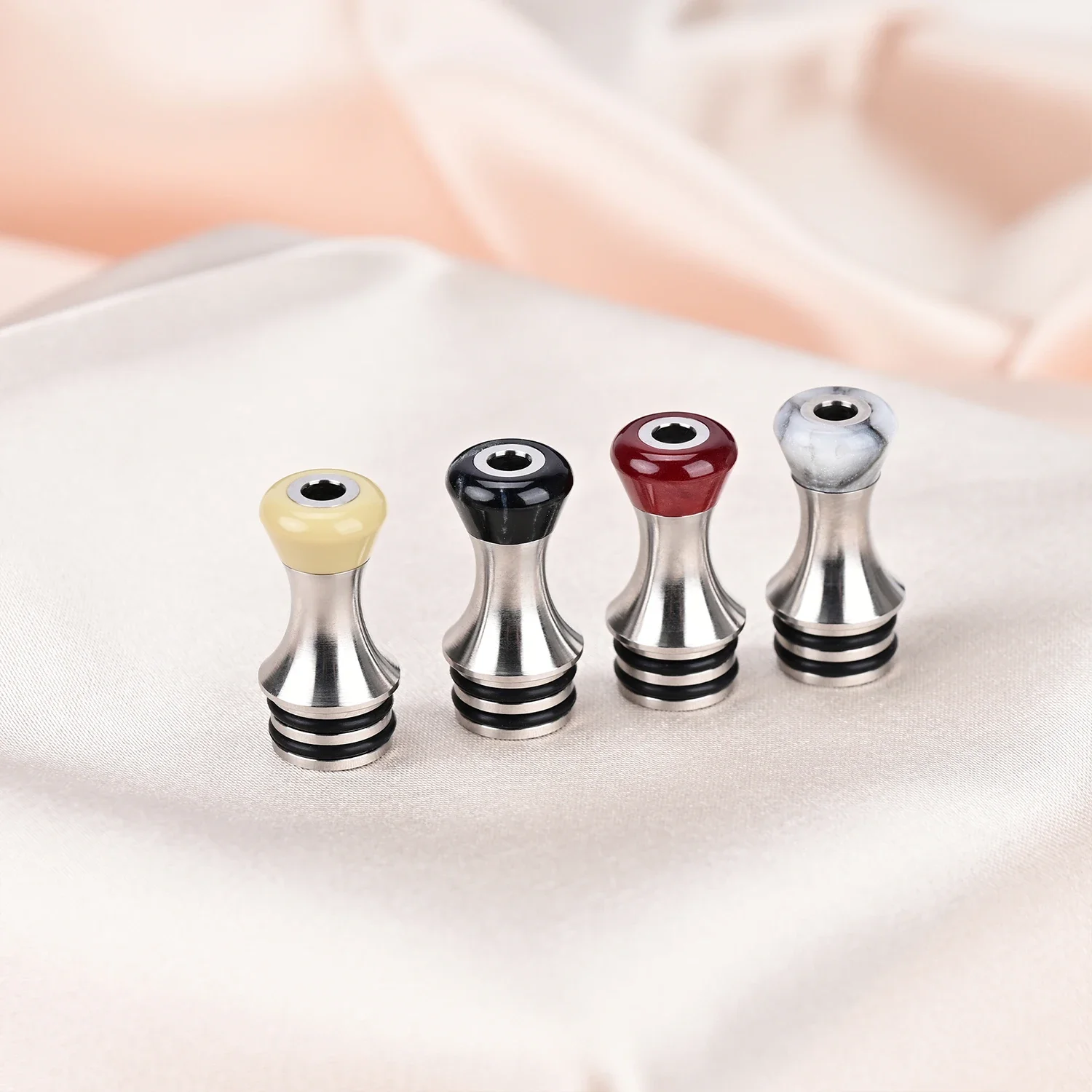 wolfcoolvape 510 MTL Drip Tip Mouthpiece RDA 3mm Wide Bore Vape Tip Design for E Cigarette Atomizer Vaporizer Accessories