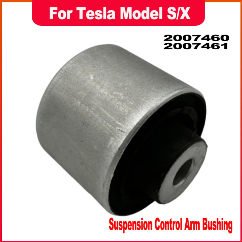 Suspension Control Arm Bushing 2007460 2007461 For Tesla Model S/X 2012-2021 Lower Straight & Bent Arm Rubber Bushing Replace