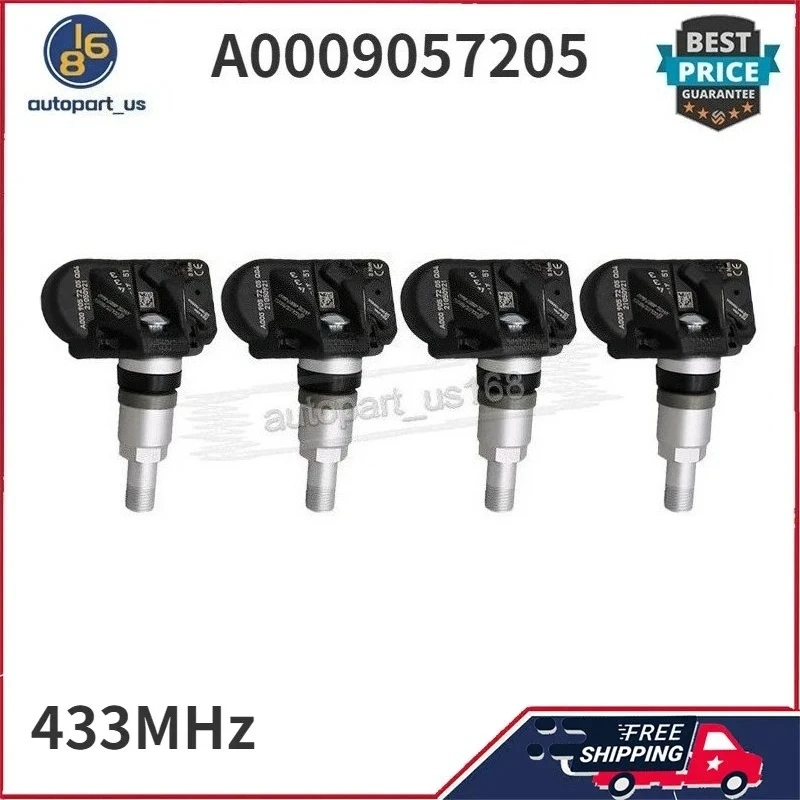 TPM Tire Pressure Monitoring System Sensor 433MHz A0009057205 For Mercedes Benz A220 CLS450 CLS53 AMG E300 E400 E43 AMG E53 AMG