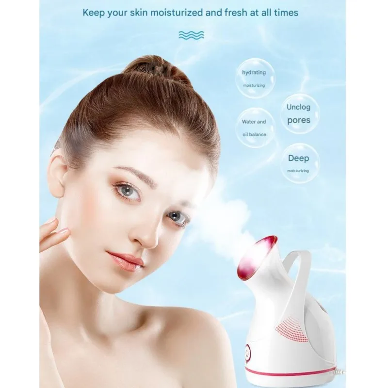 hot spray steamer facial beauty instrument open pores moisturizing steam face instrument Deep Cleaning Water Hydration Nebulizer