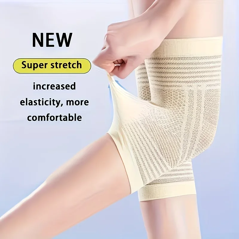 Summer Thin Knee Sleeves Breathable Elastic Yoga Indoor Joint Cover Non Slip Pain Relief Compression Hiking Cycling Knee Pad