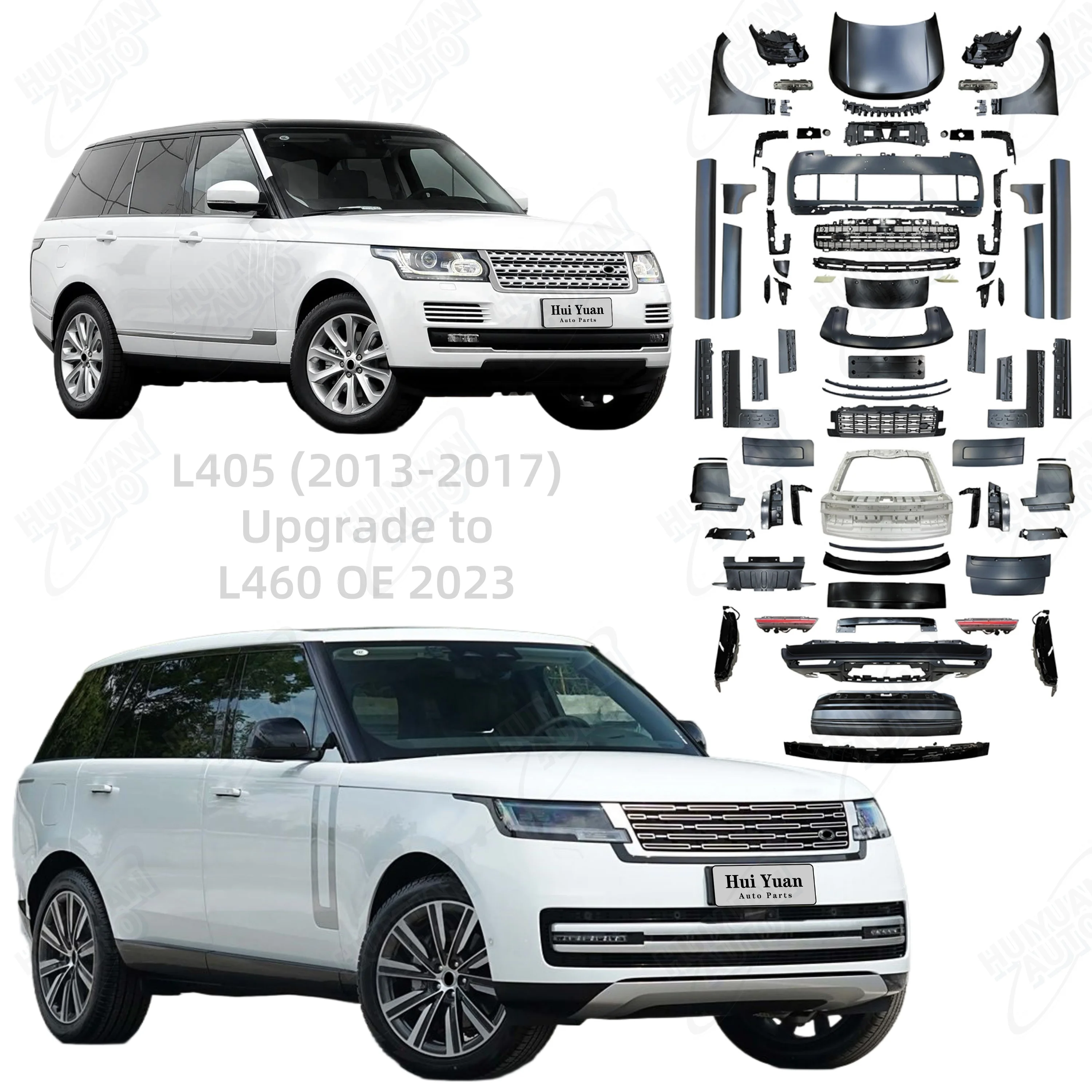 

Best Price Bumpers Bodykit for Range Rover vogue L405 2013-2017 Upgrade to 2023 OE Model