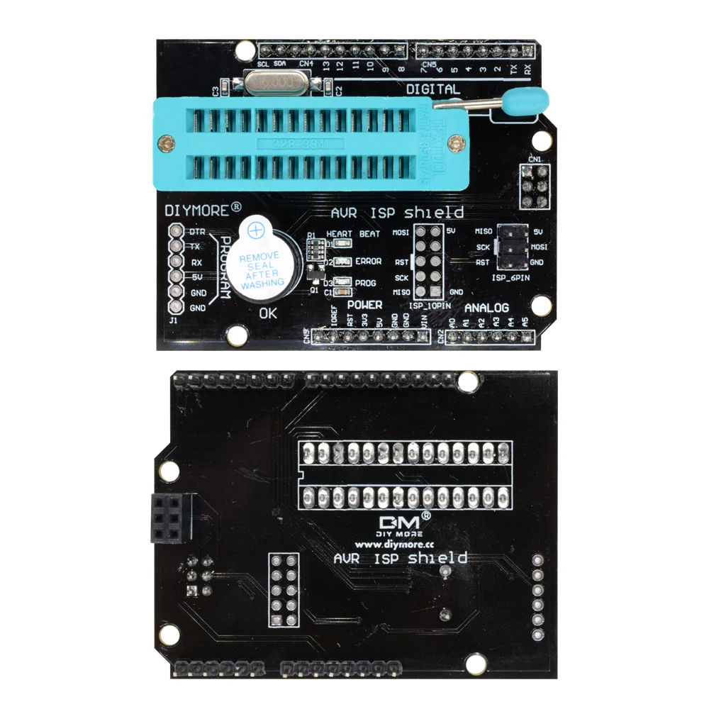 AVR ISP Programmable Expansion Shield Board Module For Arduino Mega2560 Atmega328P Nano Pro Mini Module Bootloader