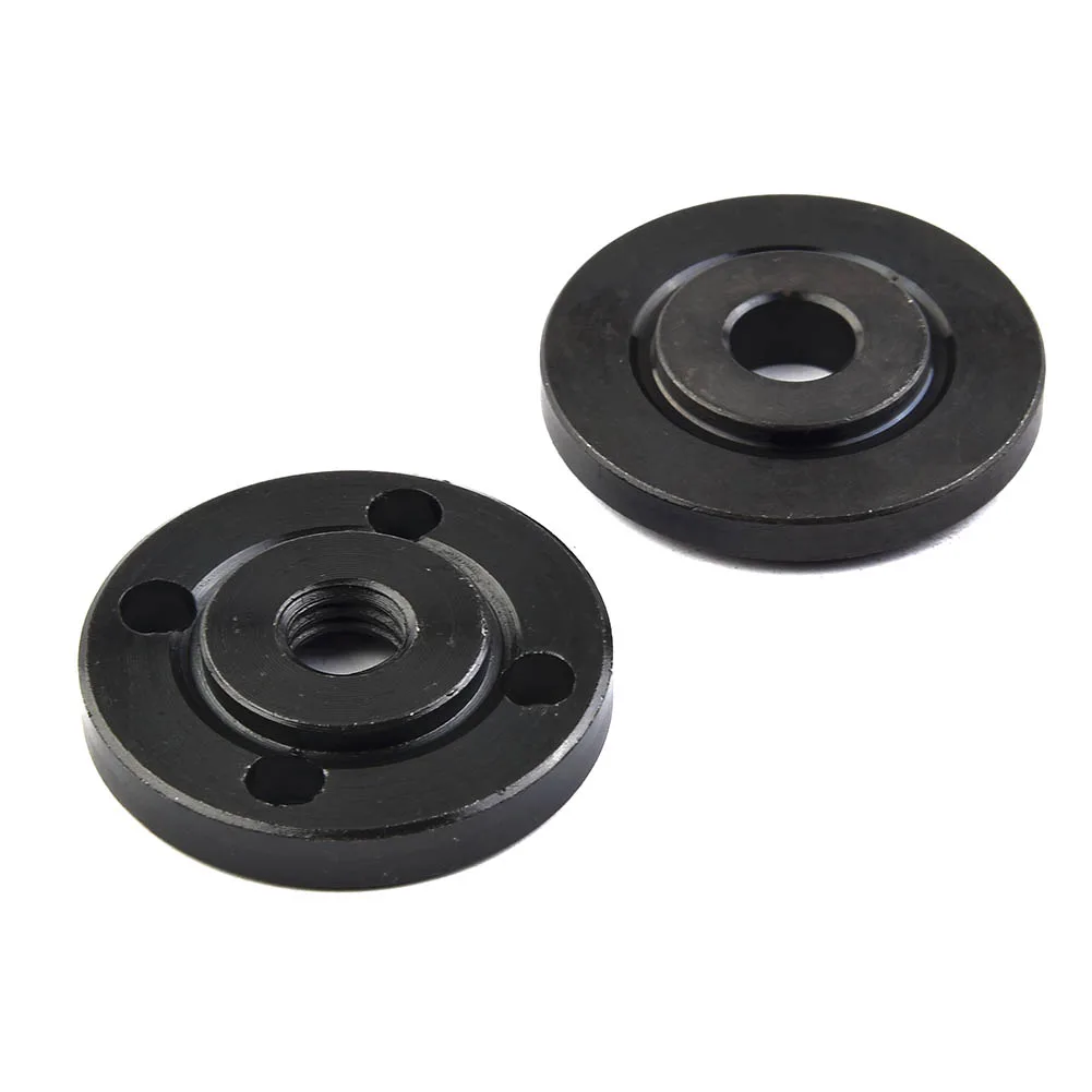 Imagem -02 - Conjuntos de Porcas de Flange Exteriores para Rebarbadora Peça de Reposição de Rosca 100 tipo 125 Internos 10 mm Pcs