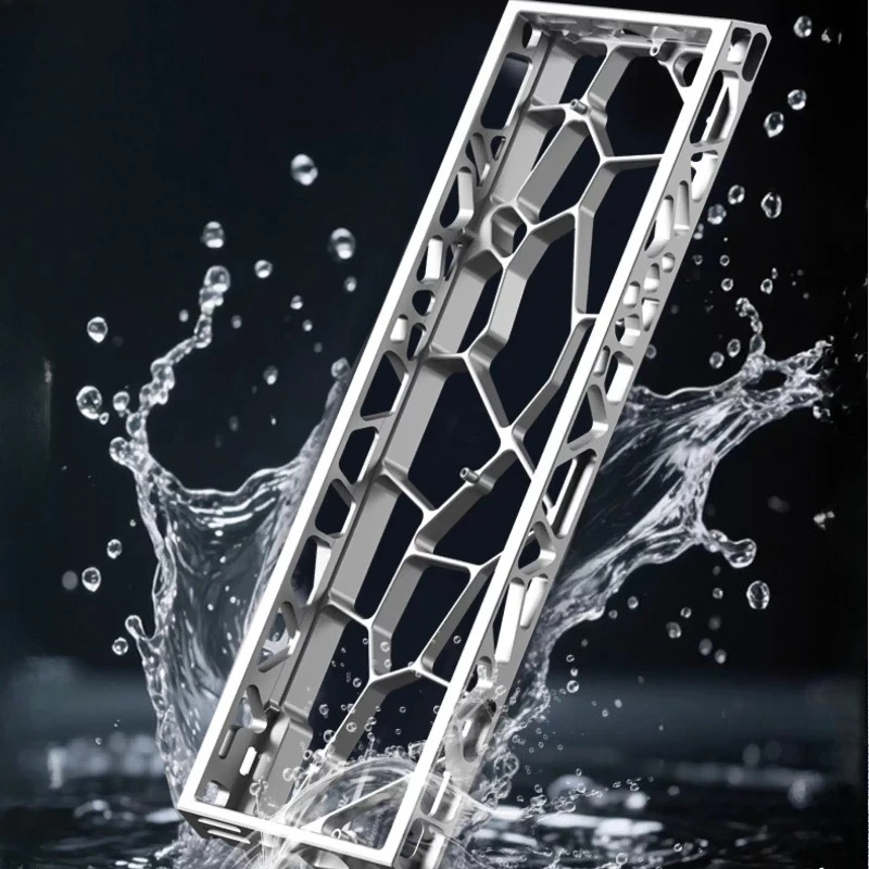 

Корпус механической клавиатуры по индивидуальному заказу Holy60 Полый корпус из анодированного алюминиевого сплава Mad60 Магнитный переключатель Woting60HE Отверстие для ленты