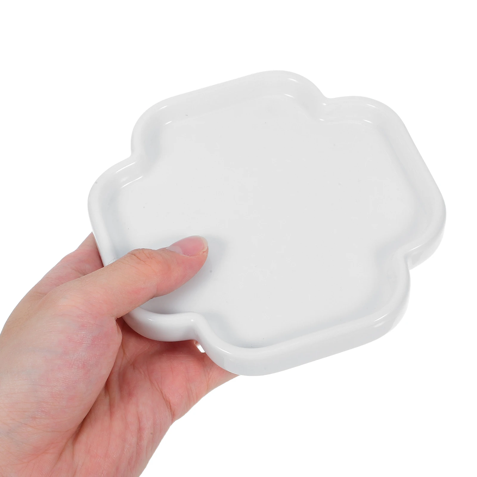 

Chinese Inspired Ceramic Plate for Dried Fruits Desserts Snack Serving Elegant Home Decor Storage Solution Longlasting Material