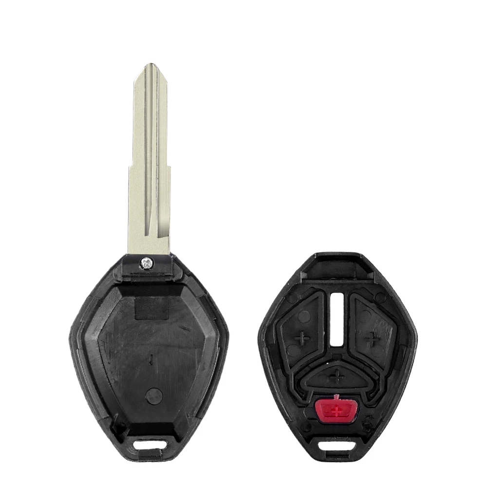 KEYYOU Fob per Mitsubishi Lancer Outlander (galant MIT11R Blade Remote Key Shell Case 2 1/3 1 pulsanti stile chiave auto