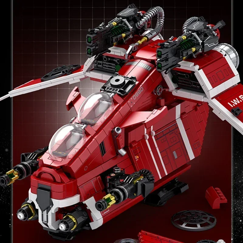 

Космические боевики Космические корабли Aifcraft Galaxy Gunship MOC-Звездный корабль Прямая поставка Модель Строительные блоки Кирпичи Игрушки Подарки