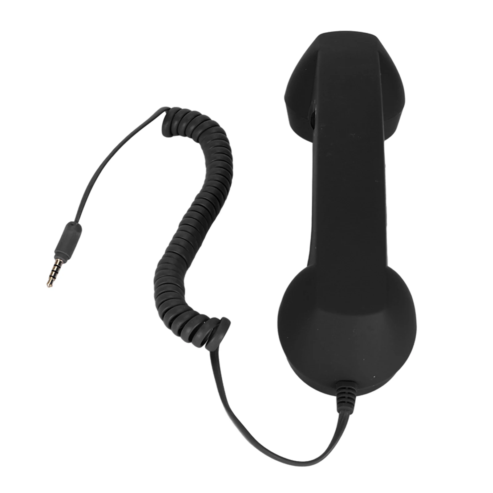 سماعة هاتف خلوي عتيقة بمقبس USB C ، مقاومة للإشعاع ، 3.5 مللي متر ، ريترو ، هاتف ذكي