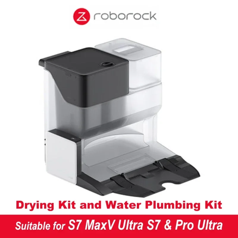 Smart Drying Kit and Water Plumbing Kit Suitable for S7 MaxV Ultra S7 Pro Ultra Vacuum Cleaner Spare Parts Accessories 220V-240V