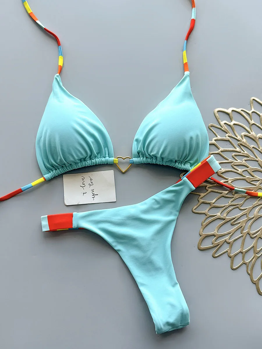 Micro Bikinis 2027 Sexy Women Swimsuit Push Up Swimwear Striped Bikini Set Biquini Bathing Suit Swimming Suit Beachwear Female