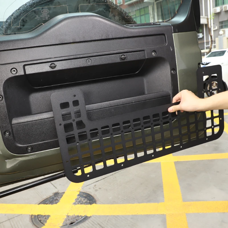 

For Land Rover Defender 90 110 130 2020-25 Car Tailgate Hanging Bag Bracket Multi-function Bag Rack Storage Rack Car Accessories