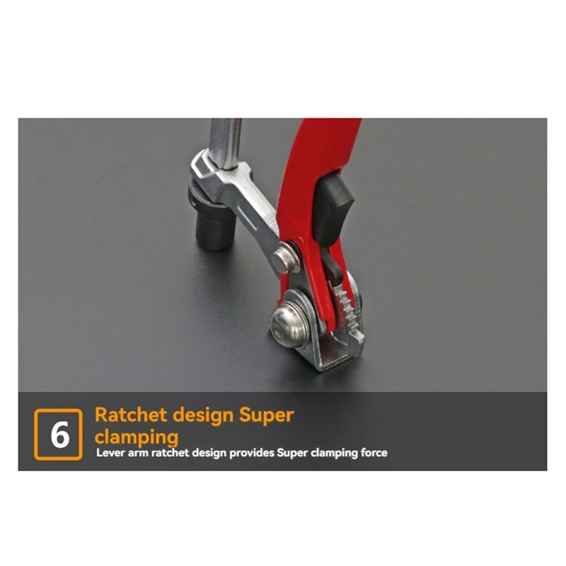 AB15-Woodworking Table Clamp, Desktop Quick Clamp, Quick Positioning Clamp, Woodworking Workbench, Base Diameter 19Mm