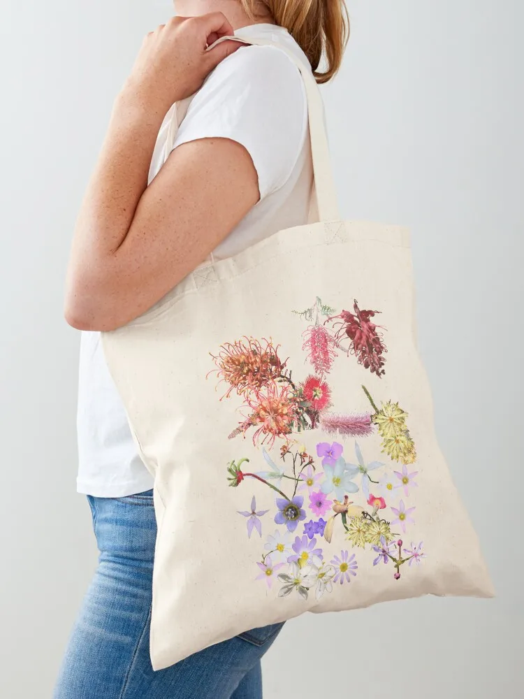 

Wildflowers Tote Bag Custom bag canvas shopping bag shopper woman Shopper