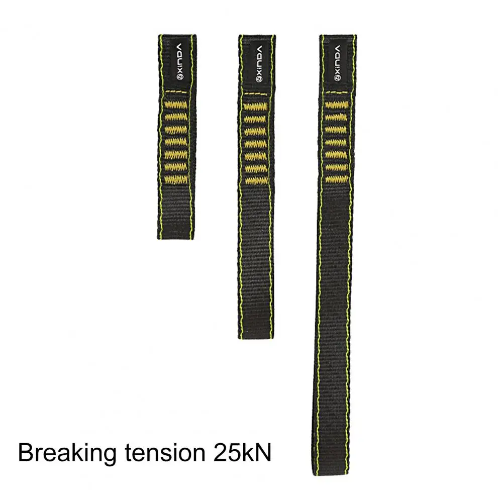 Mountaineering Webbing Professional Mountaineering Sling 25kN Protective Mountaineering Carabiner Hardware Webbing Strap