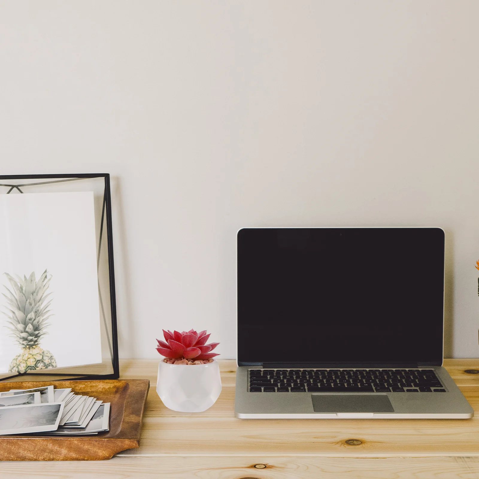 

4Pcs Small Artificial Succulents Lifelike Plants Home Office Decor No Watering Needed Potted Plants Artificial Decor