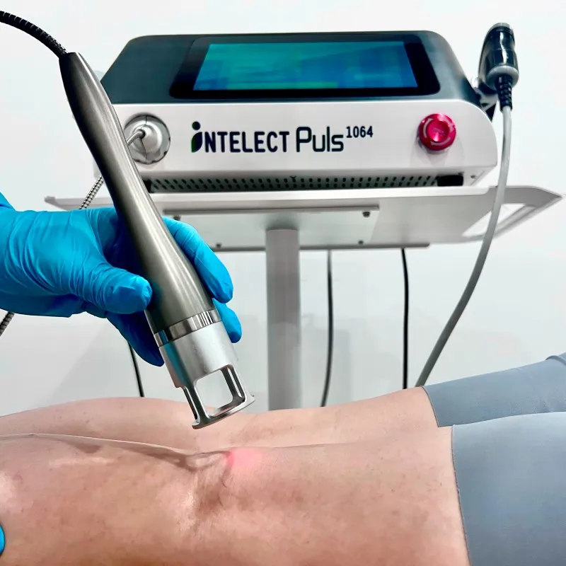 Portable Improving Extracorporeal Shock Wave Therapy With 12W 1064nm Physiotherapy