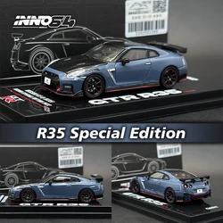 INNO In Stock 1:64 GTR R35 Special Edition Diecast Diorama Car Model Collection Miniature Toy