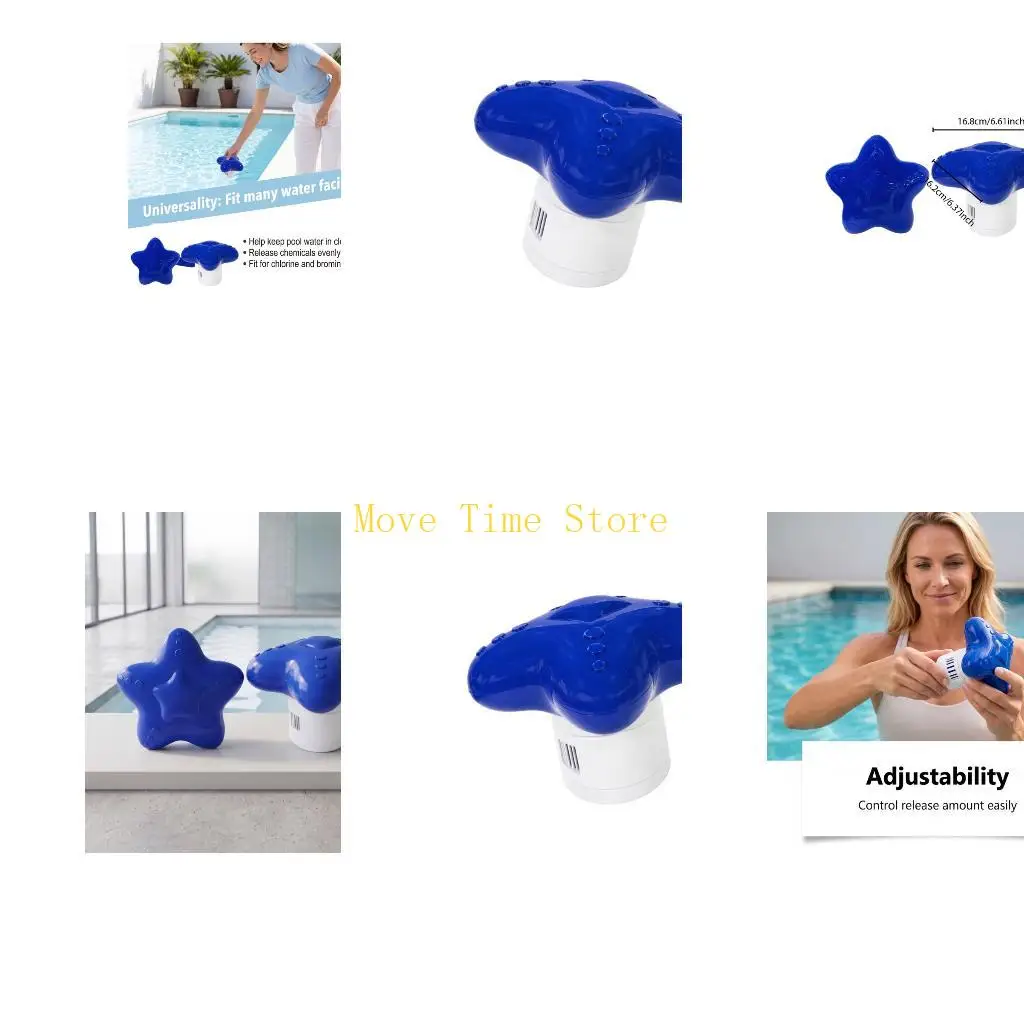 92ME Pool Water Care Dispenser for Chlorine Tablet Pool Floating Chlorine Floaters