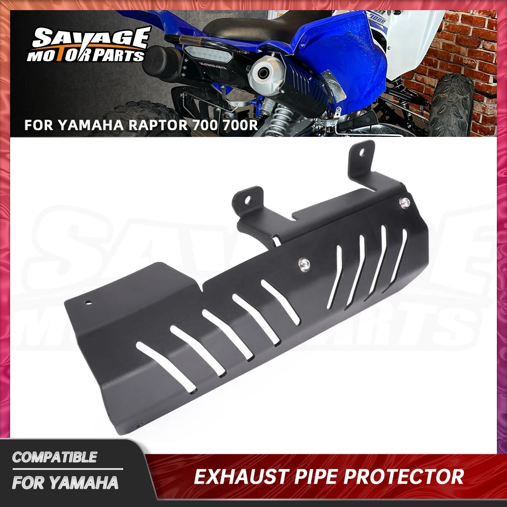 Raptor 700R Exhaust Pipe Heat Shield Cover For Yamaha Raptor 700 ATV YFM700/R Motorcycle Tailpipe Protector Anti-scalding Guard