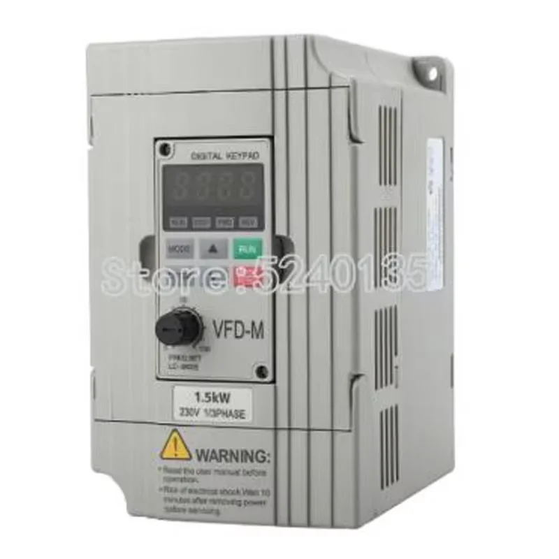 VFD-M series VFD004M21A single-phase 220V 0.4KW/0.75kw 1.5kw brand new original frequency converter