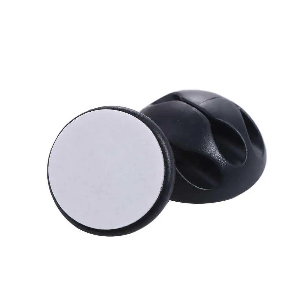 Organizador de cabos com 5 furos/1 furos/3 furos Suporte de cabo autoadesivo multifuncional Organizador de fios de silicone Clipes de cabo