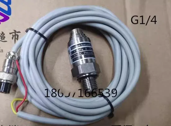 

Универсальный датчик давления для воздушного компрессора с резьбой G1/4, 2-точечный реле-датчик давления 0-1.6 МПа