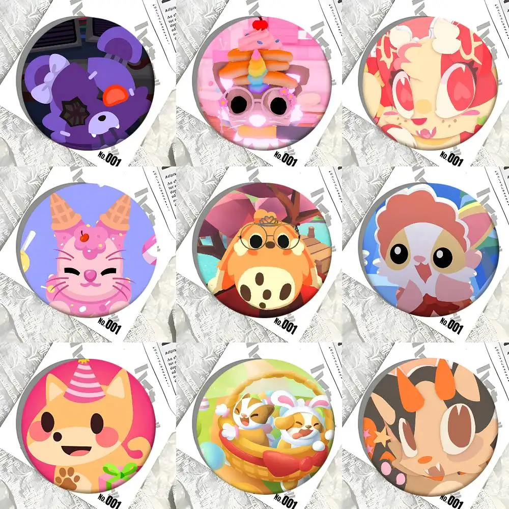 Game A-Adopt M-Me Round Badges Can Be Used To Decorate Clothes And Backpack Pins