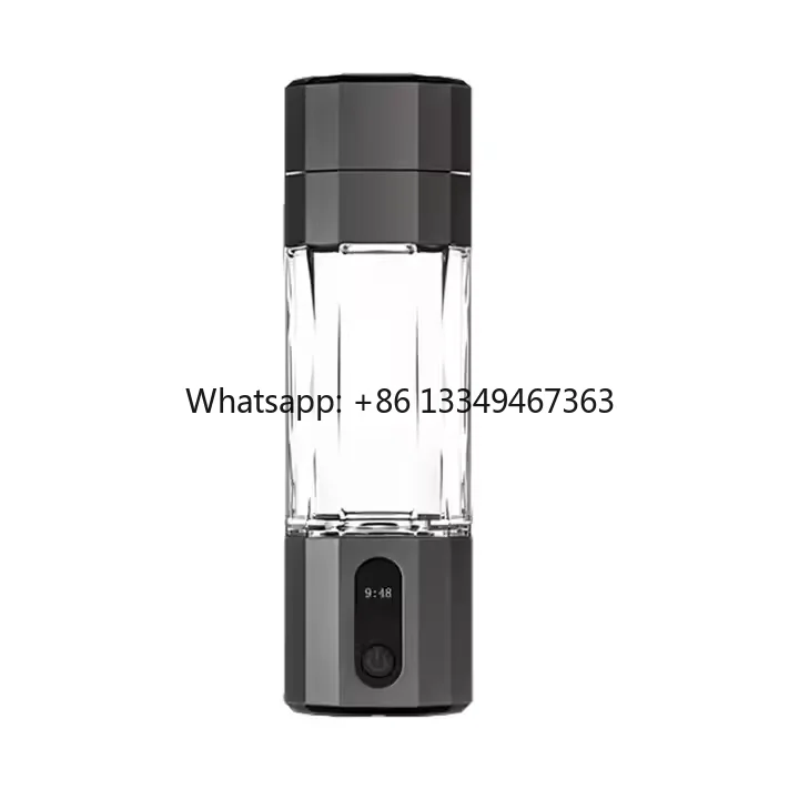 Smart Dual Gears Electrolysis Technology Pure H2  Hydrogen Water Bottle for Home