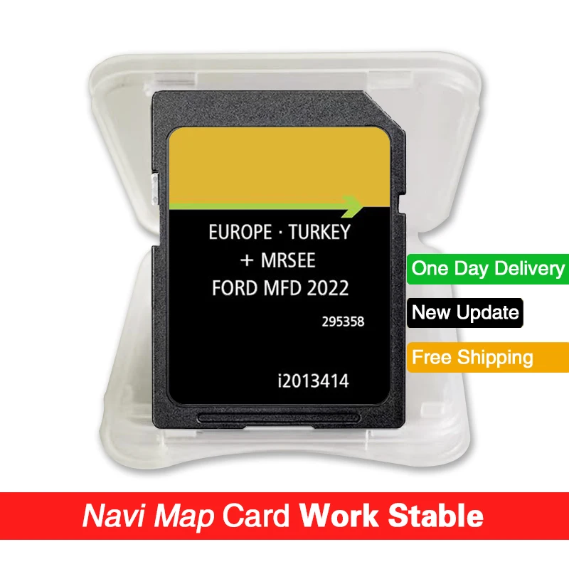 

MFD 2022 SD Card for Ford MFD SD Card V11 Sat Nav Map Update 2022 Touchscreen Navigation Europe Germany France Italy Netherlands