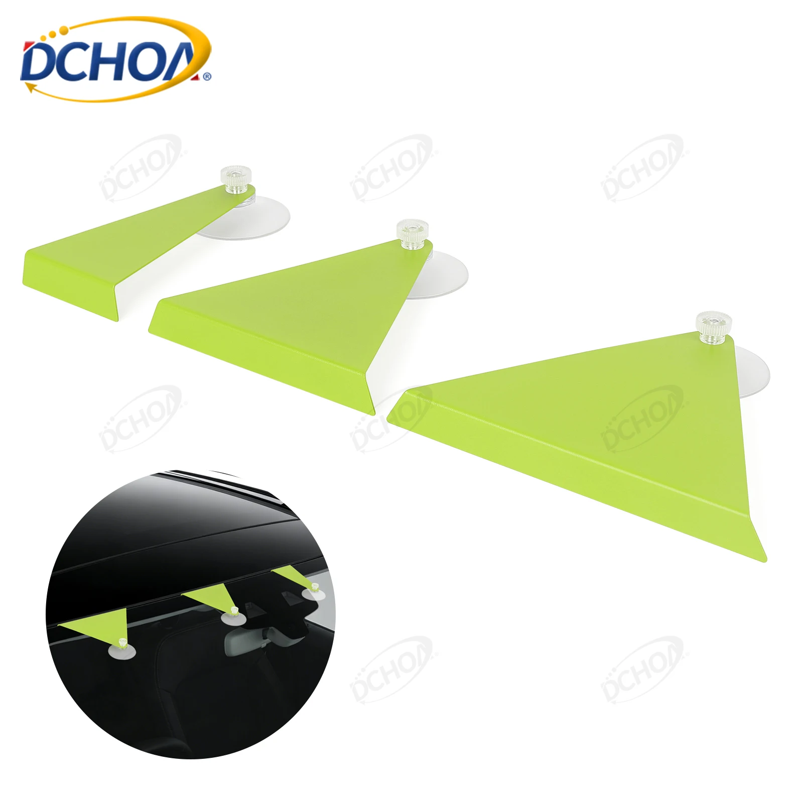 DCHOA 3PCS Window Gasket Gap Tucking Tools for Car Vinyl Wrap PPF Window Tint Film Installation Edge Finishing Accessories