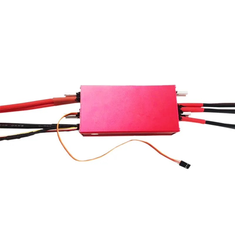 FATJAY FLIER بدون فرش عالي الطاقة 22S 400A مقاوم للماء تيار كبير جدًا ESC وحدة تحكم في السرعة الإلكترونية لقارب RC Hydrofoil