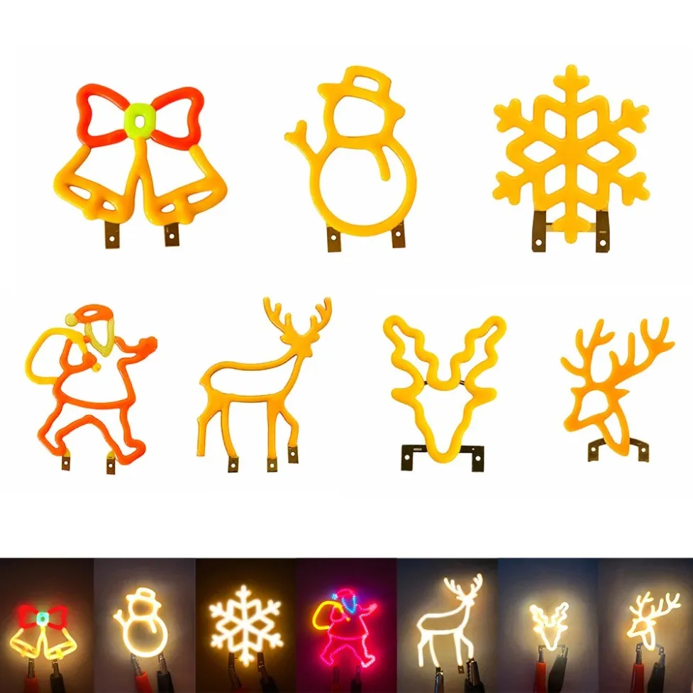 DC 3V Creative COB LED Filament Edison DIY Light Bulb Accessories for Christmas Party Birthday Atmosphere Holiday Handmade Decor