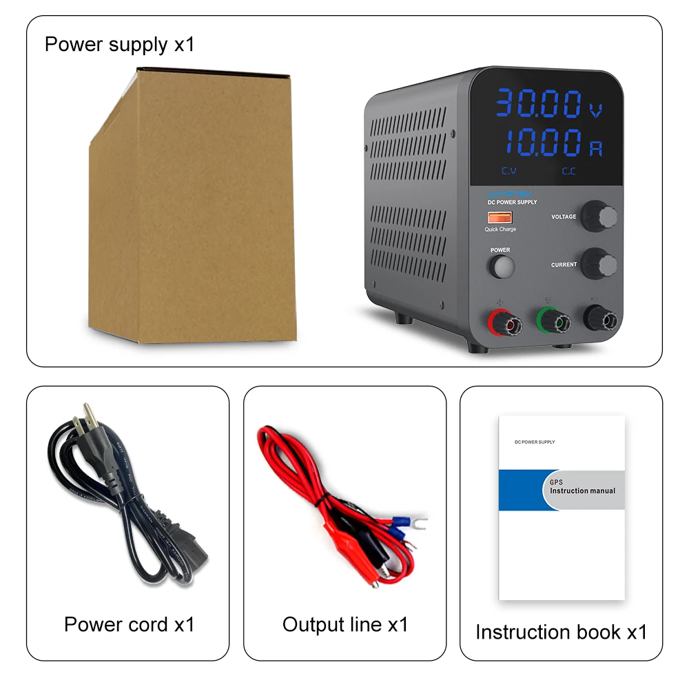 GPS3010H 0-32V 0-10.2A 300W Electroplating DC power supply