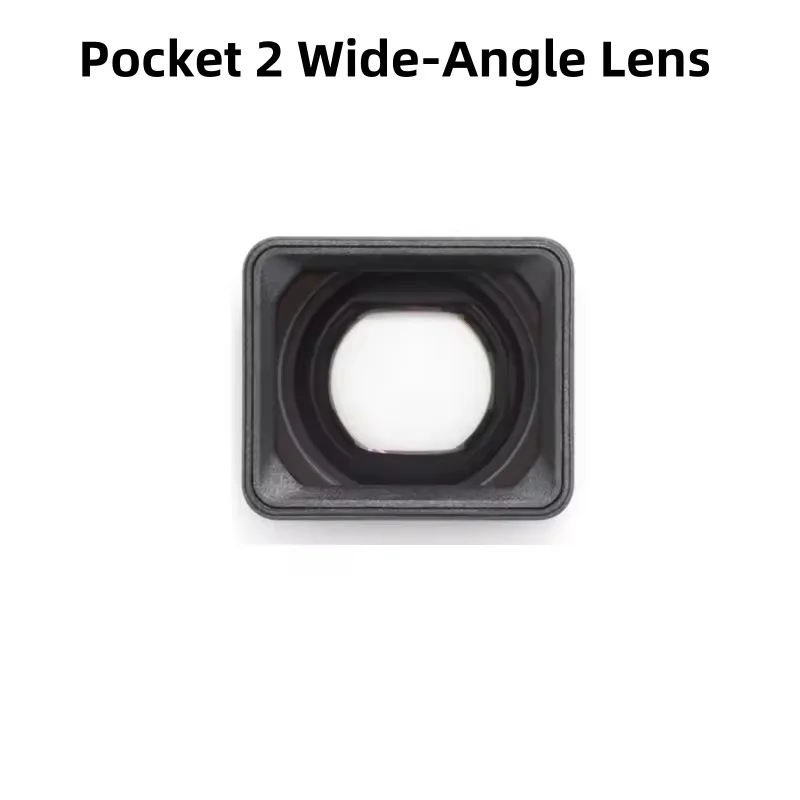 

New DJ Pocket 2 Wide-Angle Lens FOV increases to 110° with no distortion Equivalent focal length increases to 15mm