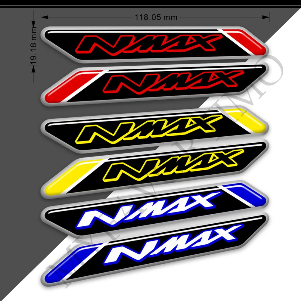 Decals Emblem Logo For Yamaha NMAX N MAX 125 155 160 250 400 Motorcycle 3D Stickers 2016 2017 2018 2019 2020 2021