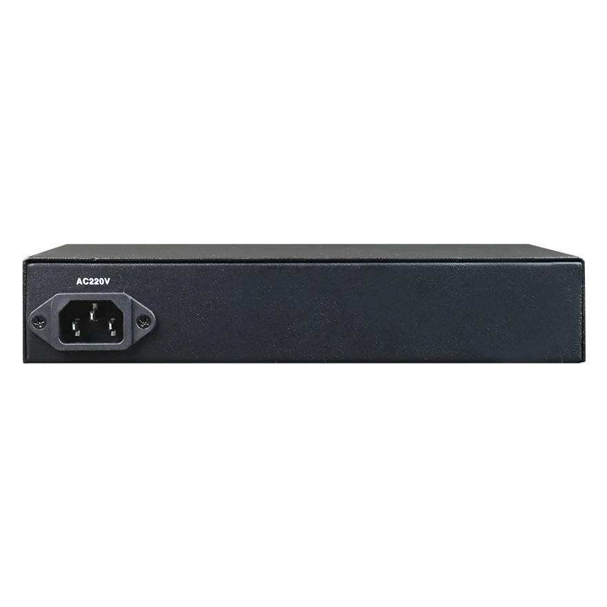 8 Port RJ45 Ethernet to fiber Optical Media Converter