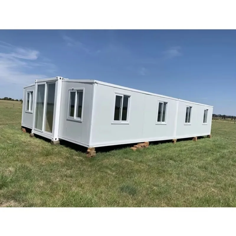 Luxury Balcony Foldable Container House External Extended Terrace Leisure Space Modern Fashion Design Modular Home Villa High