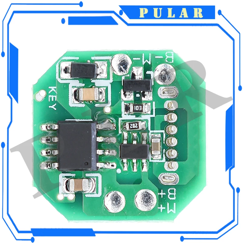 PLR Flashlight driver board, DIY circuit board, TypeC charging port, integrated charging and discharging module