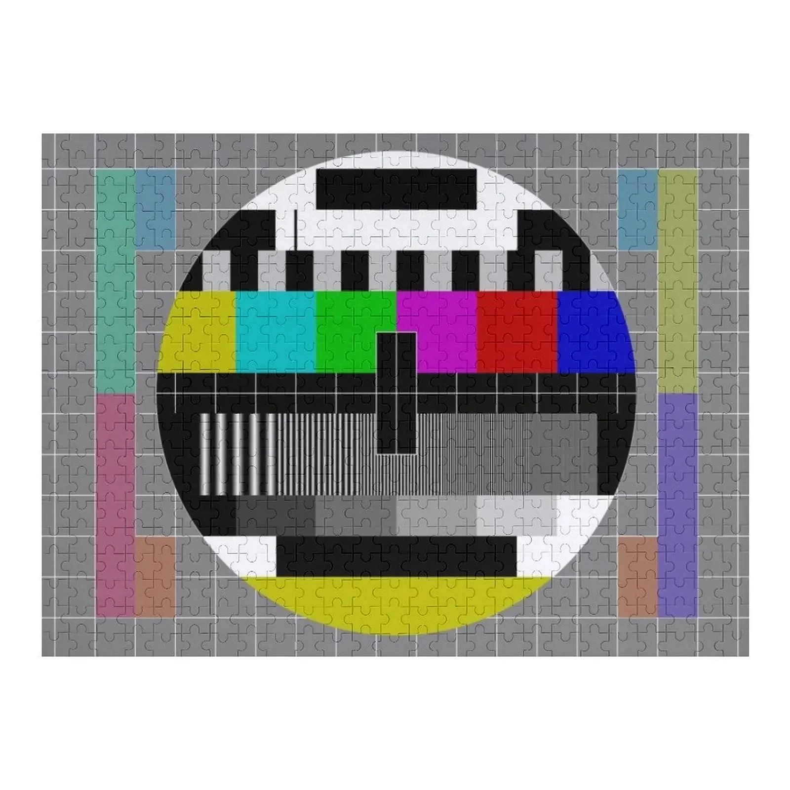 Test Pattern Jigsaw Puzzle Christmas Gifts With Photo Puzzle
