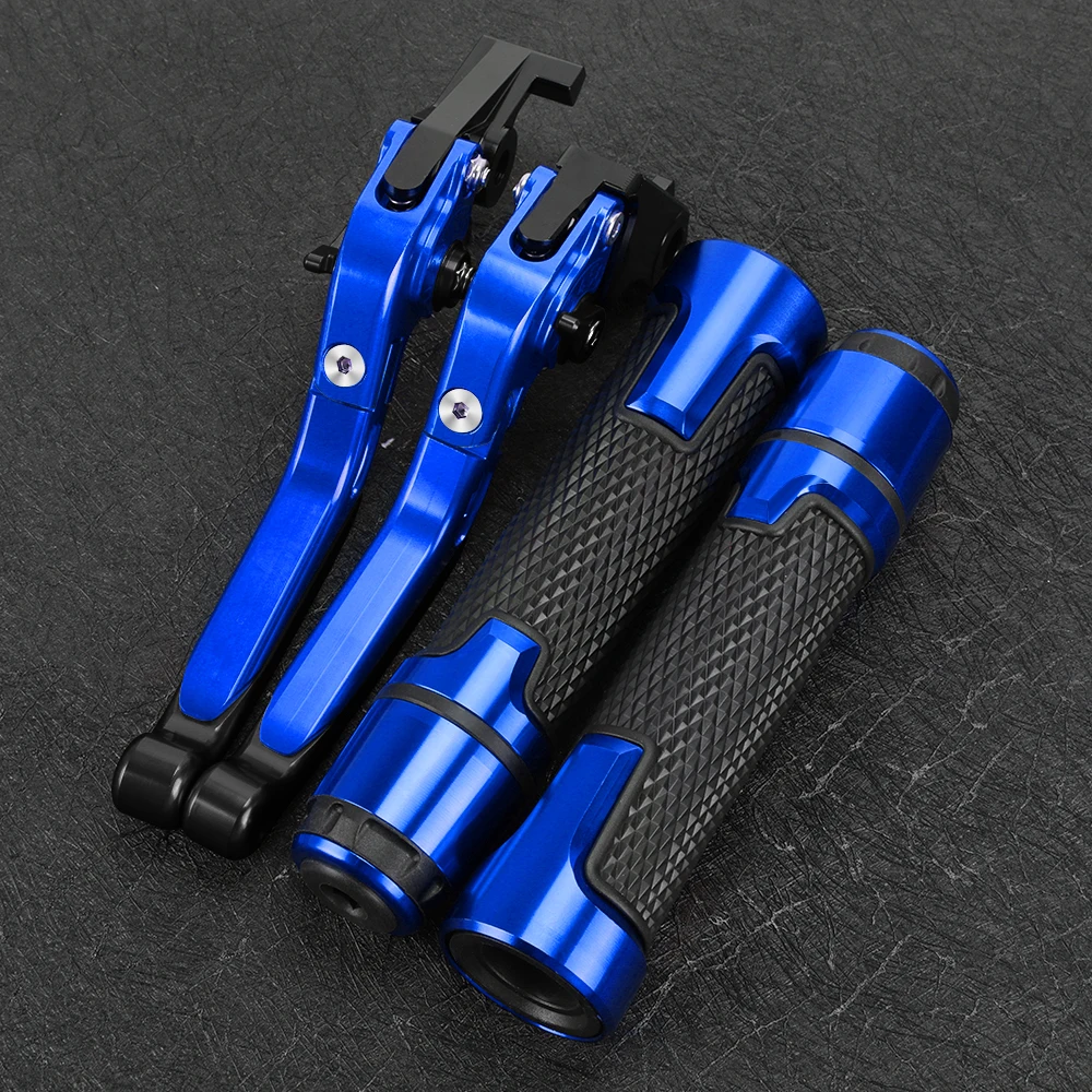 

Motorcycle Accessories FOR YAMAHA FZ6R 2009-2017 2016 2015 2014 Brake Clutch Levers Handlebar Grip Handles bar Hand Grips