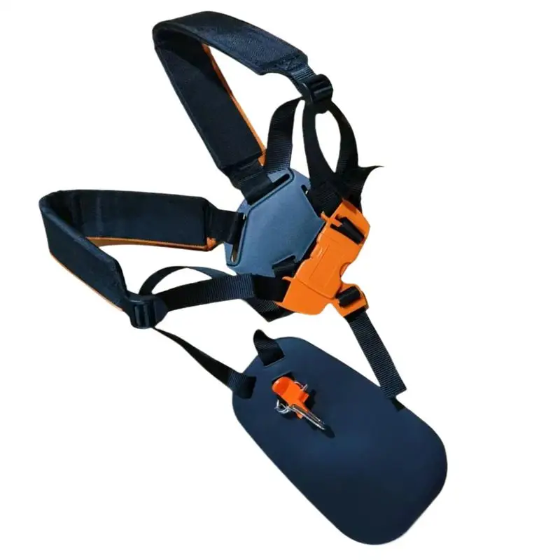 

Weedeater Shoulder Strap Lawn Mower Backpack Harness Comfort Padded Weedeater Accessories For Garden Maintenance Trimming