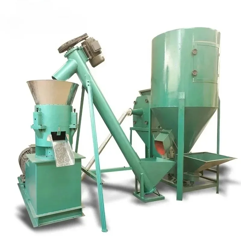 Capacity 1000kgs /h of Animal Feed Pellet Processing Machine Production Line Price