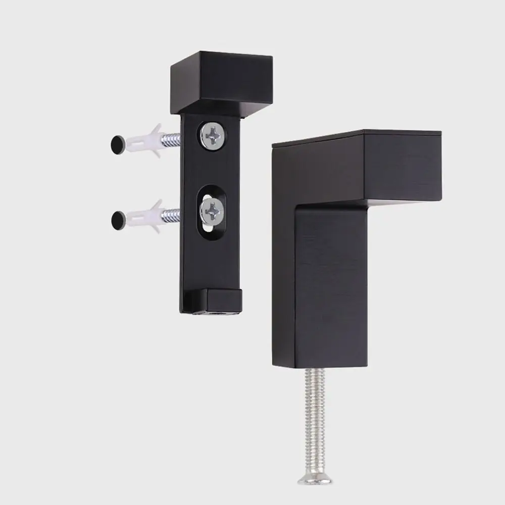 Zinc Alloy Furniture Accessories Bracket Wall Mount Glass Shelf Holder Glass Door Clamp Frameless Brackets Cabinet Door clip