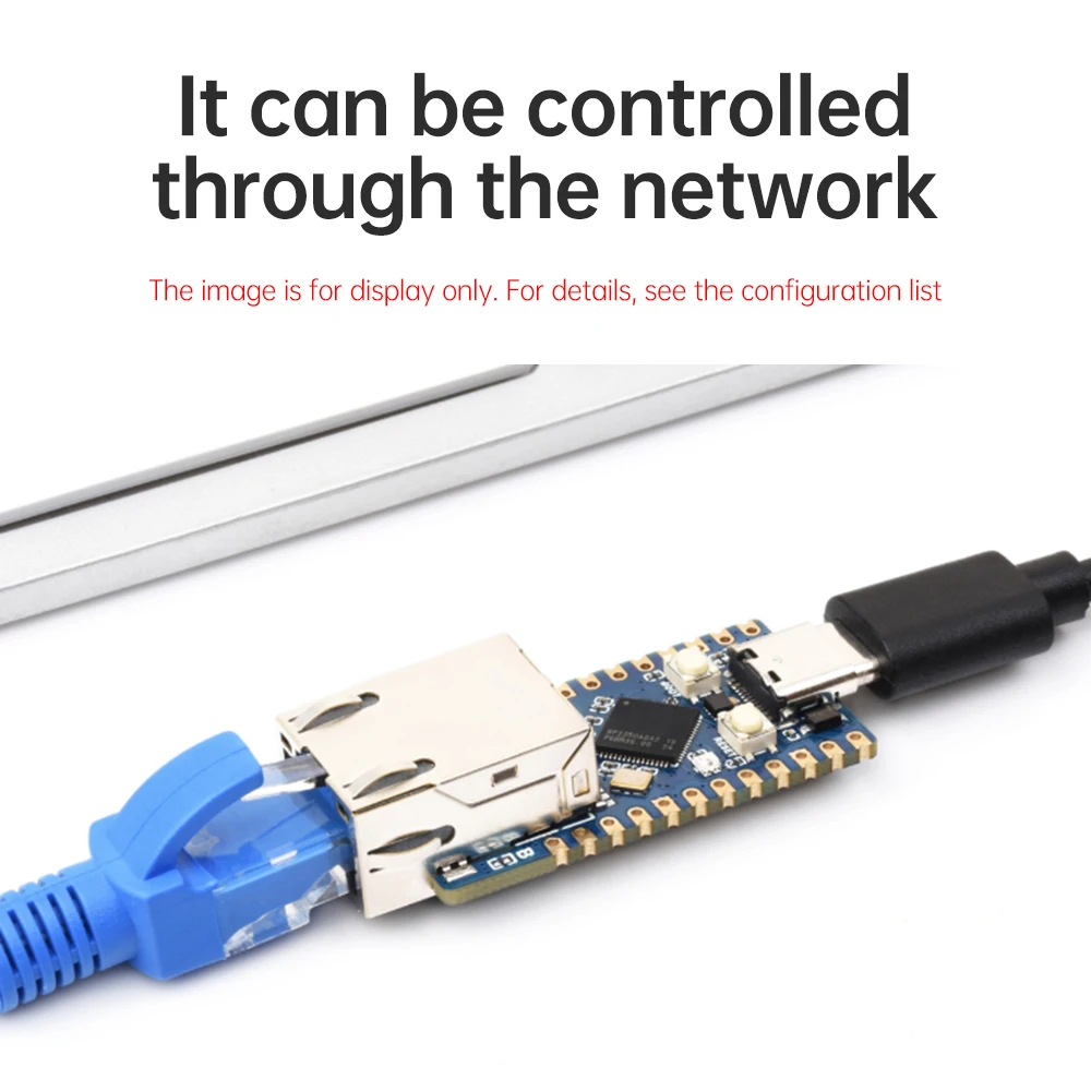 

Плата разработки микроконтроллера RP2350-ETH для сети Ethernet Raspberry Pi RP2350 CH9120 для Arduino Type-C