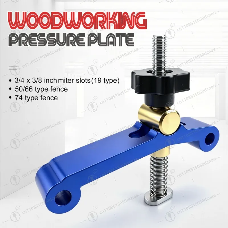 Woodworking Clamp Bench Hold Down T Slot Stop for DIY Workbench Table Fast Positioning Fixture