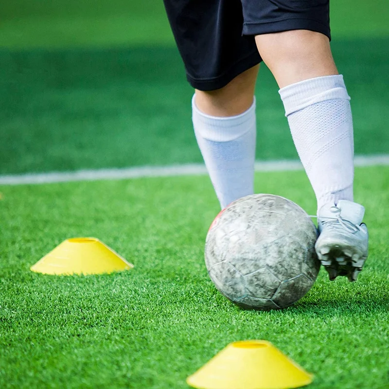 Cones de treinamento cones de futebol esportes cones de futebol equipamentos de treinamento para treinamento de futebol crianças esportes campo cone marcadores